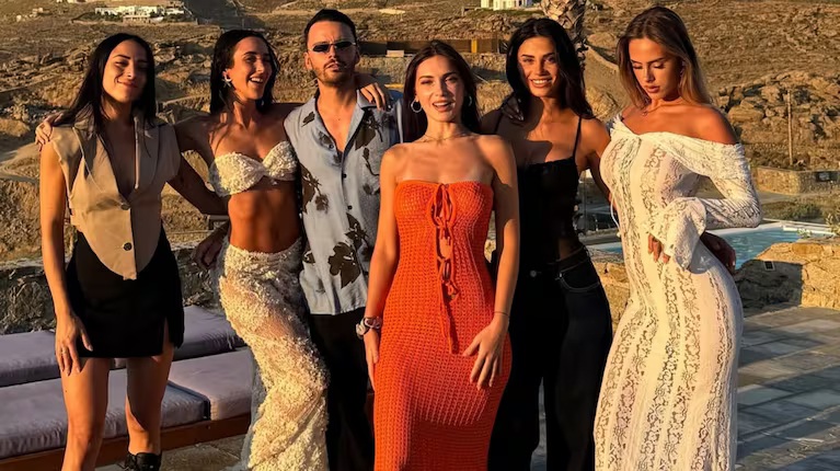 Aparecieron fotos de los deportistas vinculados a las fiestas con drogas en Italia